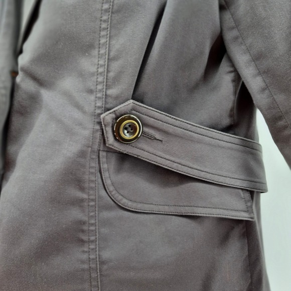 Cabi Womens Gray/Green Button Front Blazer Jacket Size 8 Career Work Business - Picture 5 of 12